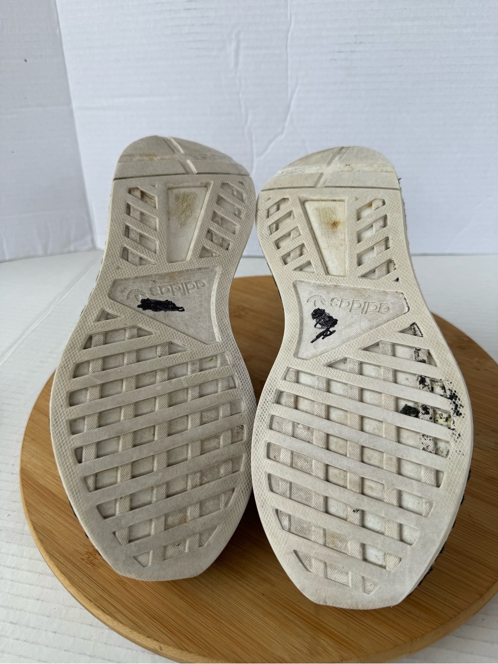 Adidas Deerupt Cloud Runner Sneakers White/Black Mesh Men's 6 Women's 7 AQ1790 - Picture 11 of 12